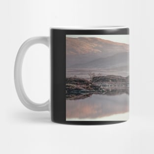 'Still Loch, Frosty Winter's Morning 2', Loch Rannoch, Glencoe. Mug